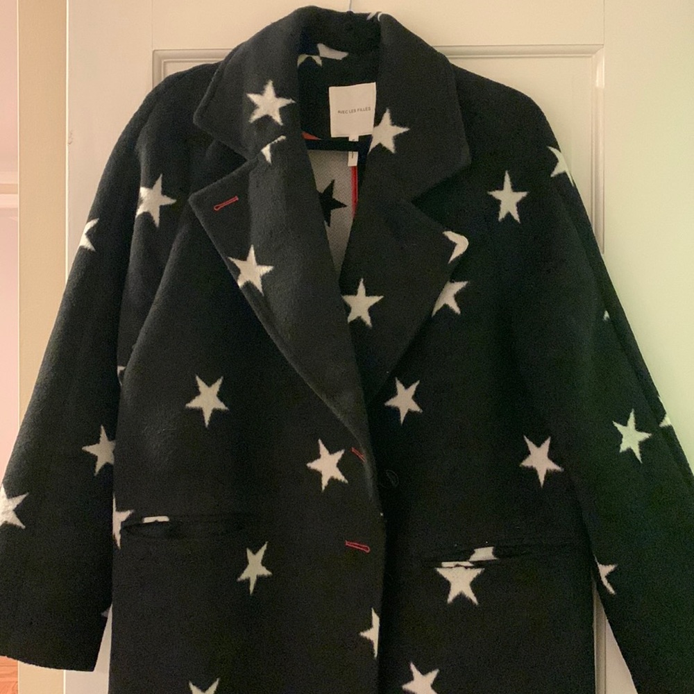 Avec Les Filles Star Coat M
